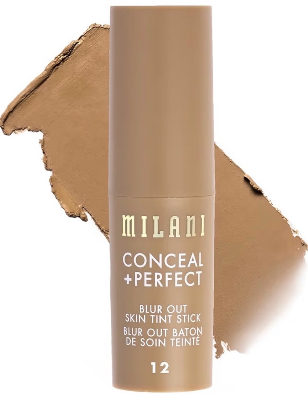 Milani Conceal + Perfect Blur Out Skin Tint Stick — Beige (Shade 12)